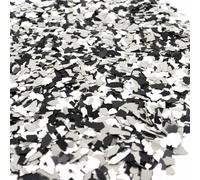 ONTWIE Copeaux de peinture décoratifs en époxy 900 g - Flocons de peinture pour sol de garage - Peinture béton garage - Revêtement de sol époxy - Flocons pour bricolage (noir, gris clair, blanc)