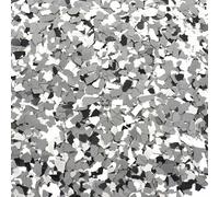 ONTWIE - Copeaux décoratifs colorés de peinture époxy pour sol de garage, mur, peinture d'intérieur et d'extérieur (gris, gris foncé, gris clair, blanc)