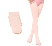 ONTYZZ Collants Danse Classique Fille 90D Collant Ballet Femme avec Pieds