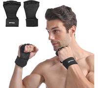 ONTYZZ Gants Remise Forme avec Support Poignet pour Musculation Force Formation Gym Crossfit Gymnastique Suédoise Musculation Antidérapant Hommes Gants D'entraînement Femmes L