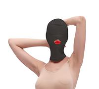 OnundOn Fetish Fantasy Élastique Tête Masque Bondage Masque Bouche Ouverte