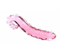 OnundOn Gode en verre Deluxe Fesses Anal Plug pénien Point G Baguette Icicles Stimulateur de masturbation SM Sextoy Ø 3,2 cm