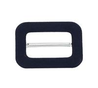 ONURTH Kit de boucles de ceinture recouvertes de tissu et de cuir, intérieur 35-50MM, 3 pièces, boucles coulissantes, fermoir de remplacement pour sangle de sac à dos, manteau coupe-vent