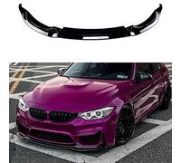 ONURTH Lèvre de Pare-Chocs de Spoiler Avant pour BMW 3 Series 4 Series M3 M4 F80 F82 F83 2015-2020, Accessoires de Garniture extérieure du kit de Corps de Lame de séparateur inférieur,Glossy Black