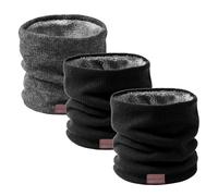 Onvavient Écharpe Hommes Hiver Tubulaire Foulard Ski Chaud Cache Cou-Cou Hiver écharpe Coupe Cagoule Cache-Élastique Épais Doux Fleece Echarpe Hommes et Femmes-Cou Gaiter Masque