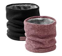 Onvavient Écharpe Hommes Hiver Tubulaire Foulard Ski Chaud Cache Cou-Cou Hiver écharpe Coupe Cagoule Cache-Élastique Épais Doux Fleece Echarpe Hommes et Femmes-Cou Gaiter Masque