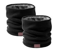 Onvavient Écharpe Hommes Hiver Tubulaire Foulard Ski Chaud Cache Cou-Cou Hiver écharpe Coupe Cagoule Cache-Élastique Épais Doux Fleece Echarpe Hommes et Femmes-Cou Gaiter Masque