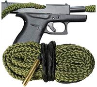 Onward New Bore Cleaner .38 Cal .357 Cal .380 et 9 mm Corde de nettoyage de fusil / pistolet / fusil de chasse / fil de nettoyage en laiton brosse