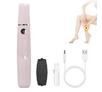 Onwddarefy Electric Feet Callus Remover, Onwddarefy Electric Foot Polisher, 2025 New Electric Foot Polisher, 360 Rotation Callus Remover for Feet with Replacement Head (Pink)