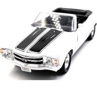 Onwomania 1971 Chevrolet Chevelle SS 454 White modèle réduit Mst. 1:34