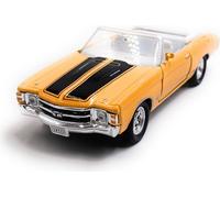 Onwomania 1971 Chevrolet Chevelle SS 454 Yellow modèle réduit Mst. 1:34