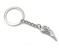 Onwomania Ailes d'ange Ange porte-clés céleste métal porte-bonheur en boîte cadeau alu, idéal pour offrir en cadeau