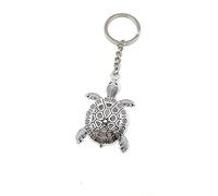 Onwomania - "Animal marin tortue décoré- Porte-bonheur en métal idéal comme cadeau, par exemple pour le meilleur ami, le meilleur ami, la maman - Pour hommes, femmes et enfants