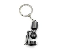 Onwomania - "Appareil de Physique de Laboratoire Porte-clés - Porte-Bonheur en métal idéal comme Cadeau, par Exemple pour Le Meilleur ami, Le Meilleur ami, Maman - pour Hommes, Femmes et Enfants