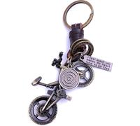 Onwomania Bicyclette Bmx Trial Porte-clés Bronze en métal