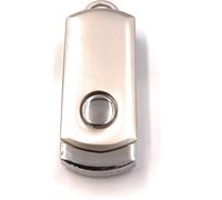 Onwomania Boîte métallique pliable argent Funny Clé USB 16 Go USB 2.0
