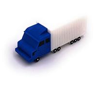 Onwomania Camion Camion Camion Bleu Drôle Clé USB 32 Go USB 2.0 Clé USB
