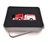 Onwomania Camion de Pompiers Clé USB dans Une boîte Cadeau 16 Go USB 2.0