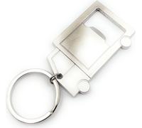 Onwomania Camion Décapsuleur Porte-clés métal porte-bonheur en boîte cadeau alu, idéal pour offrir en cadeau
