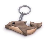 Onwomania Charme de pendentif mer mer de mammifère dauphin baleine grise