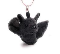 Onwomania - "Chauve-Souris Brun Noir Porte-clés - Porte-clés en Peluche idéal comme Cadeau, par Exemple pour Le Meilleur ami, Le Meilleur ami, Maman - pour Hommes, Femmes et Enfants