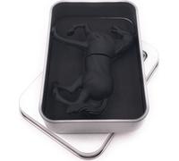 Onwomania Cheval en noir Équitation Clé USB en boîte cadeau alu 64 Go USB 3.0