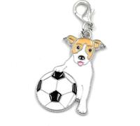 Onwomania - Chien Jack Russel Terrier - Porte-clés métal, idéal comme cadeau par ex. pour le meilleur ami, la meilleure amie, maman - Pour hommes, femmes & enfants