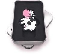 Onwomania Clé USB vache animal ferme en coffret cadeau alu 16 GB USB 3.0