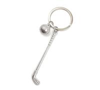 Onwomania Club de golf et balle de golf Sport Porte-clés métal porte-bonheur en boîte cadeau alu, idéal pour offrir en cadeau