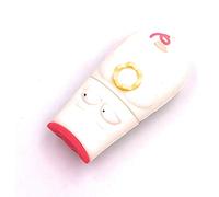 Onwomania Cochon avec Couronne Blanc Funny USB Stick 64GB USB 2.0 USB Flash Drive