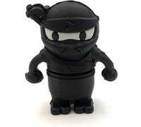 Onwomania Combattant Ninja Figure Noir Funny Clé USB 8 Go USB 2.0