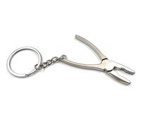 Onwomania Combinaison Pince Craftsman Tool Porte-clés Porte-clés En Métal Argenté