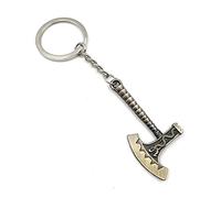 Onwomania - "Couleurs de bronze de hache Porte-clés - porte-bonheur en métal idéal comme cadeau, par exemple pour le meilleur ami, le meilleur ami, maman - pour hommes, femmes et enfants