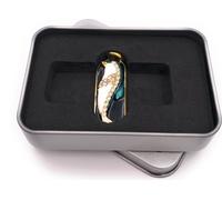 Onwomania Dauphin en métal Pendentif Charm Clé USB en boîte cadeau alu 8 GB USB 2.0