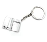 Onwomania Death Note Porte-clés métal porte-bonheur en boîte cadeau alu, idéal pour offrir
