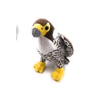Onwomania Doudou en tissu Faucon Blanc Oiseau de proie 18 cm