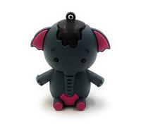 Onwomania Éléphant Zoo Animal en Bleu Clé USB Amusante 32 Go USB 2.0 Clé USB