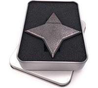 Onwomania Étoile Univers Noir Clé USB métal en coffret cadeau alu 8 Go USB 2.0