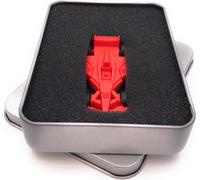 Onwomania F1 Car Sportscar Voiture de course rouge Clé USB en boîte cadeau alu 16 GB USB 2.0