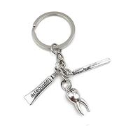 Onwomania - "Fée des dents brosse à dents Porte-clés - porte-bonheur en métal idéal comme cadeau, par exemple pour le meilleur ami, le meilleur ami, maman - pour hommes, femmes et enfants