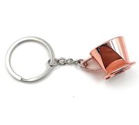 Onwomania Filtre à café Porte-clés métal porte-bonheur en boîte cadeau alu, idéal pour offrir