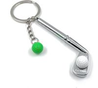 Onwomania - "Golf Schlaeger Sport Porte-clés - Porte-bonheur en métal idéal comme cadeau par ex. pour le meilleur ami, la meilleure amie, maman