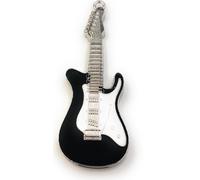 Onwomania Guitare électrique noire en métal Guitare instrument Funny USB Stick 8 GB USB 2.0