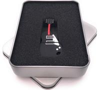 Onwomania Guitare Instrument de musique Guitare électrique noir rouge Clé USB en coffret cadeau alu 128 GB USB 3.0