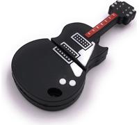 Onwomania Guitare noire Instrument PVC Musique Funny Clé USB 8 Go USB 2.0