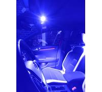 Onwomania Kit d'éclairage intérieur LED SMD compatible avec VW Golf 7 variant MK7 / Intérieur Intérieur/Bleu 8 Leds