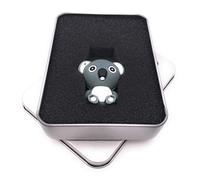 Onwomania Koala Ours Gris Animal Mignon Clé USB dans Une boîte Cadeau 64 Go USB 2.0