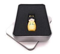 Onwomania Matriochka poupée Jaune Clé USB dans Une boîte Cadeau 8 Go USB 3.0