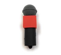 Onwomania Microphone Enregistrement Studio d'enregistrement Rouge Noir drôle clé USB 64 Go USB 2.0 Support de données USB