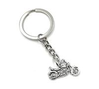 Onwomania - "Moto shopper vélo Porte-clés - porte-bonheur en métal idéal comme cadeau, par exemple pour le meilleur ami, le meilleur ami, maman - pour hommes, femmes et enfants